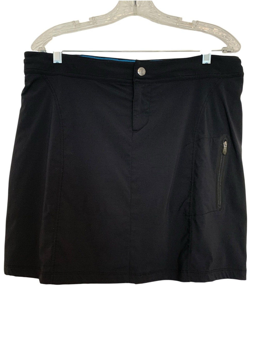 Columbia Skort Black Omni-Shield Size 12